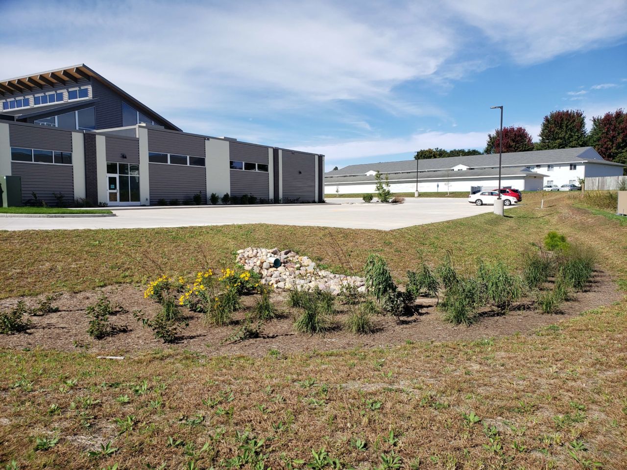 picture of outside water collection area