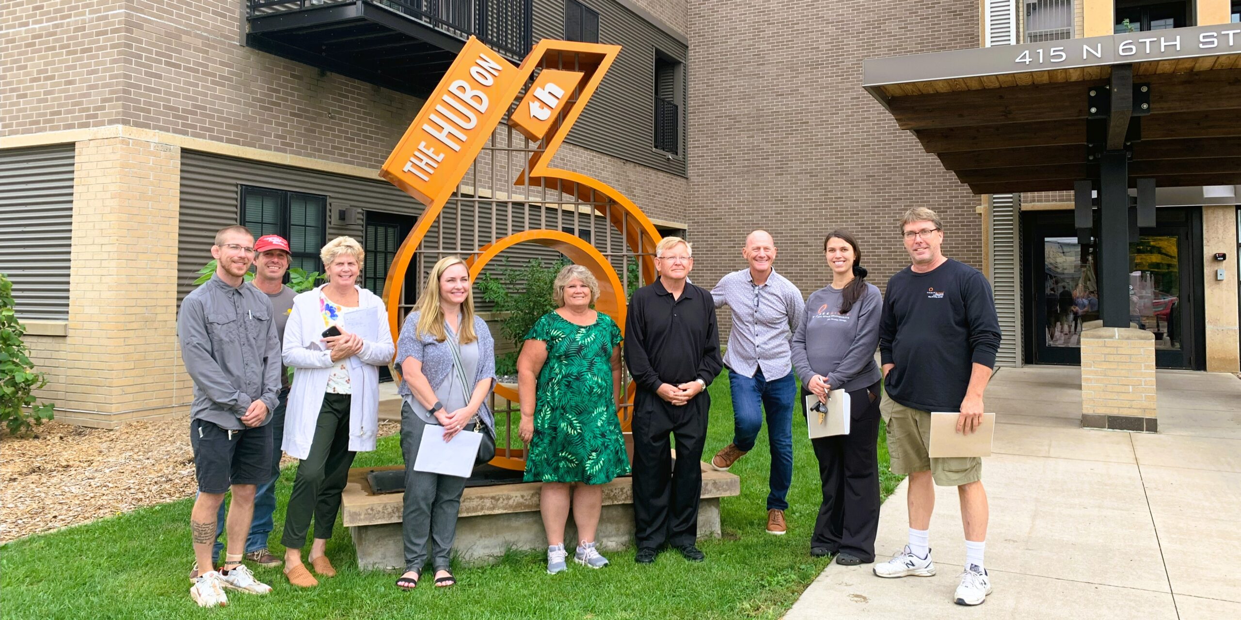 Hub Staff at 360 pride themselves on using this property as an educational opportunity for residents and the La Crosse community.